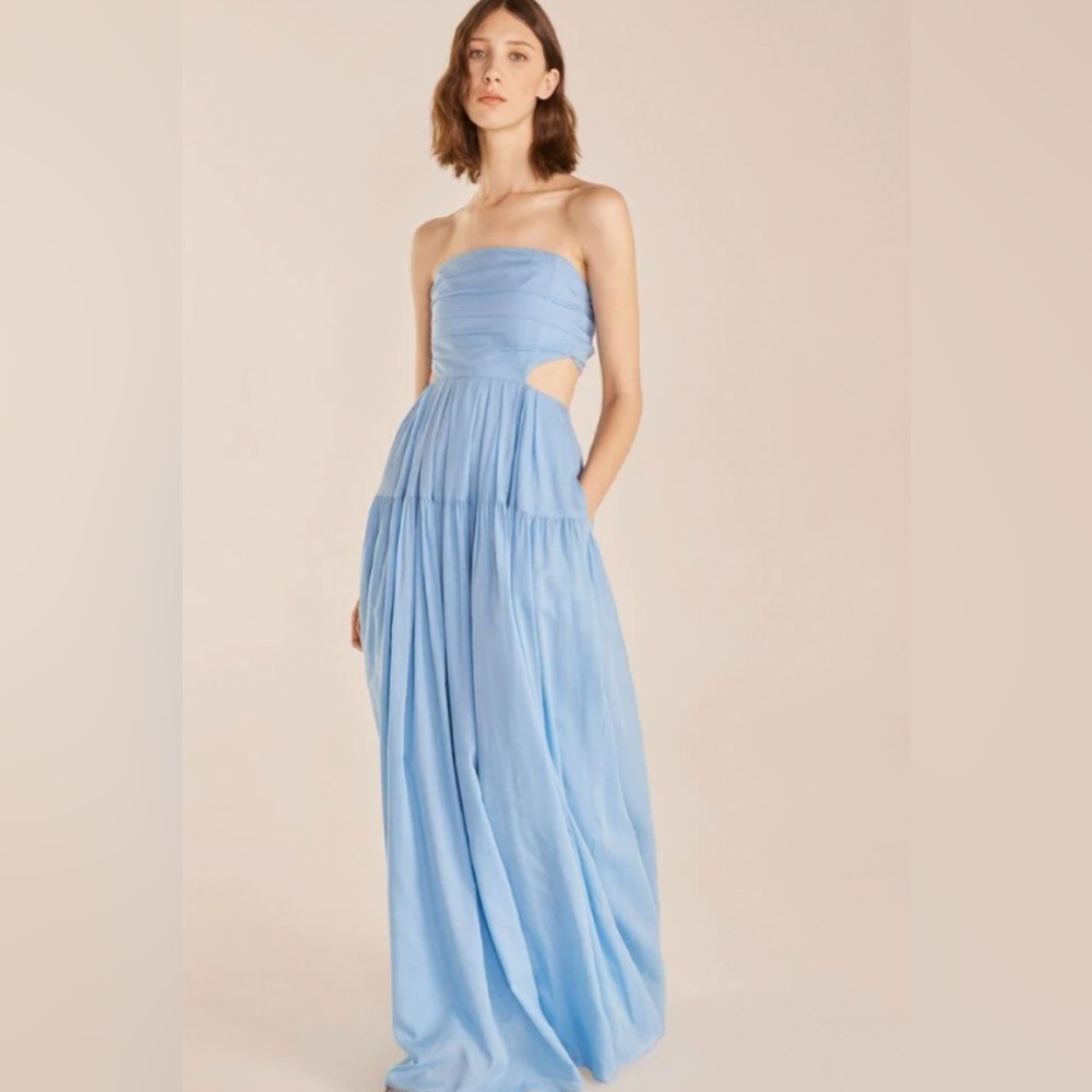 Rebecca Taylor Light Blue Maxi Dress for Summer